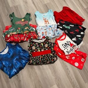 Girls size 6/7 holiday bundle 🎄NWOTS